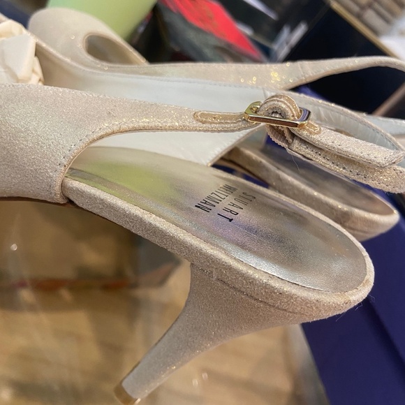 Weitzman Platform Gold 8M NEW - Picture 2 of 3